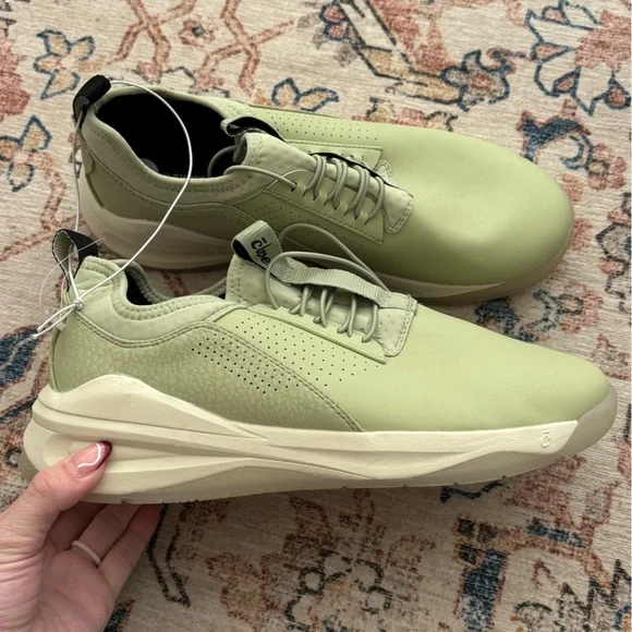 NWOT Clove Classic Nursing Shoes Light Green Men’s 8 Women’s 9.5 - Picture 2 of 6